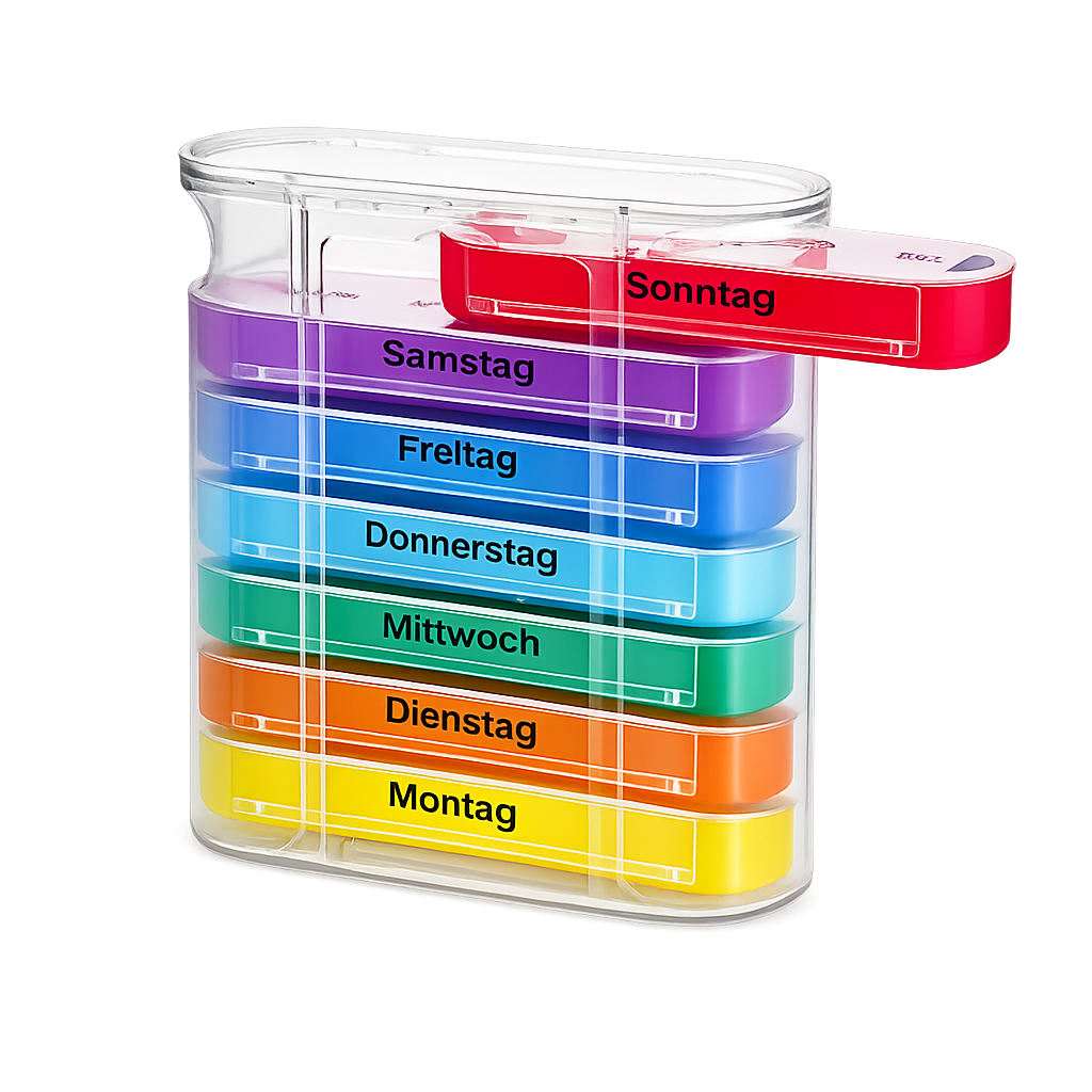 7-Tage-Tablettenorganisierer