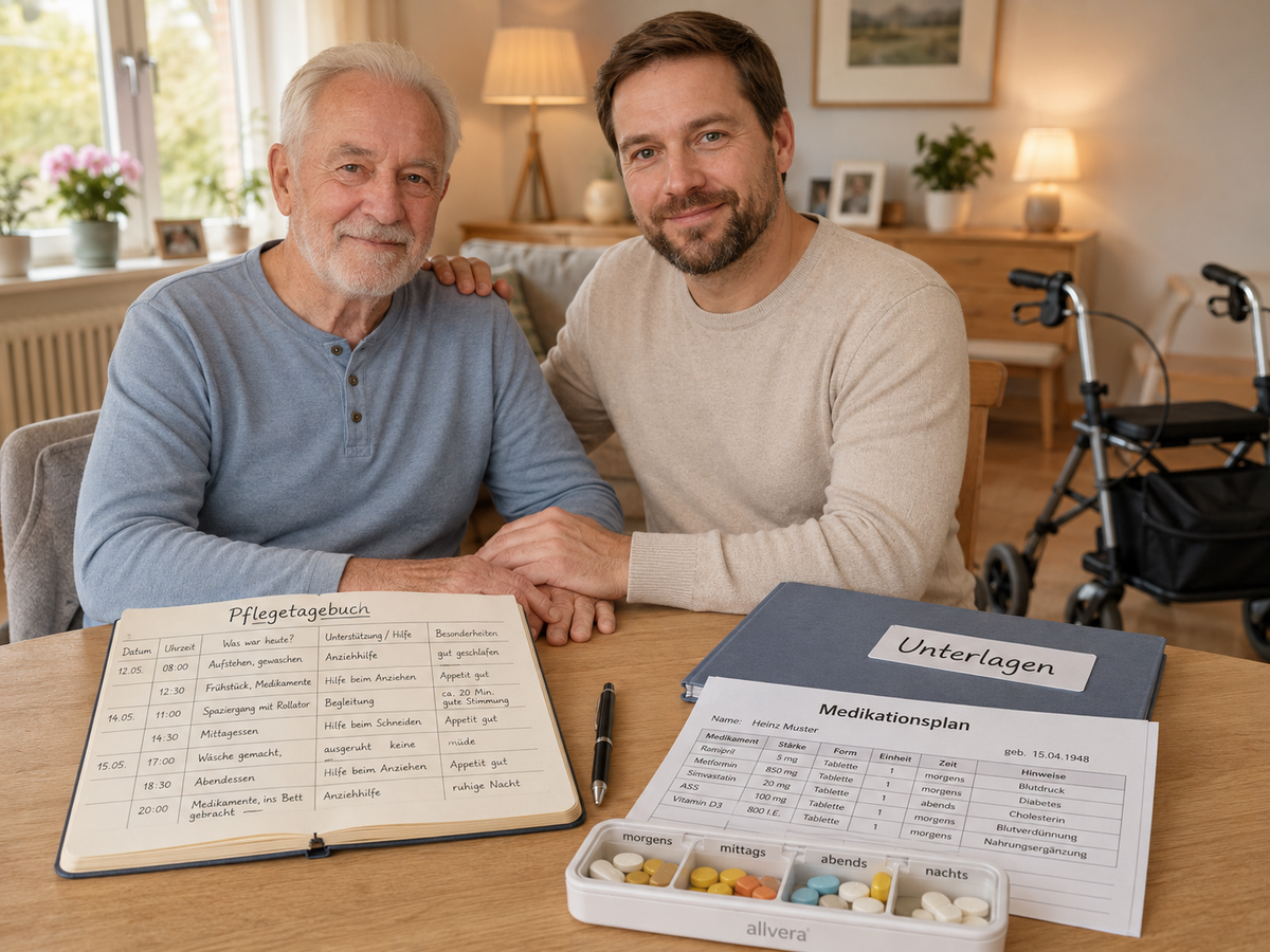 Pflegegrad-Begutachtung: So bereiten Sie sich vor